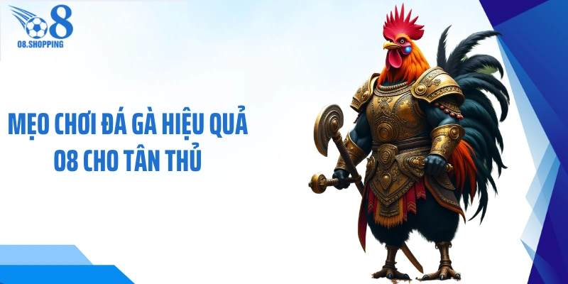 Mẹo chơi đá gà hiệu quả O8 cho tân thủ 